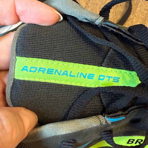 Brooks Adrenaline GTS 23 Stability Running Walking Shoe Black Men’s 14 2E Wide - Picture 12 of 12